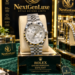 Rolex Style Datejust Silver Dial