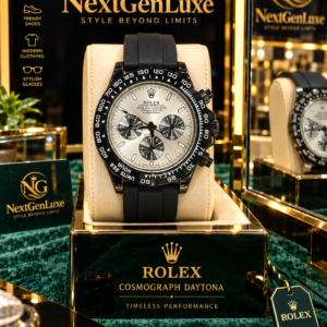 Rolex Style Daytona White Dial