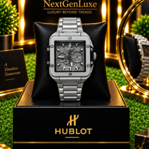 Hublot Square Bang Unico Style Silver Skeleton